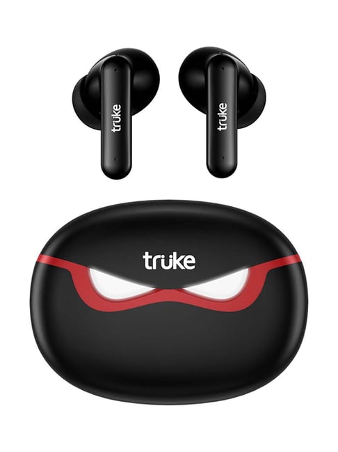 Truke BTG3 True Wireless Bluetooth Earbuds with Microphone (Black)