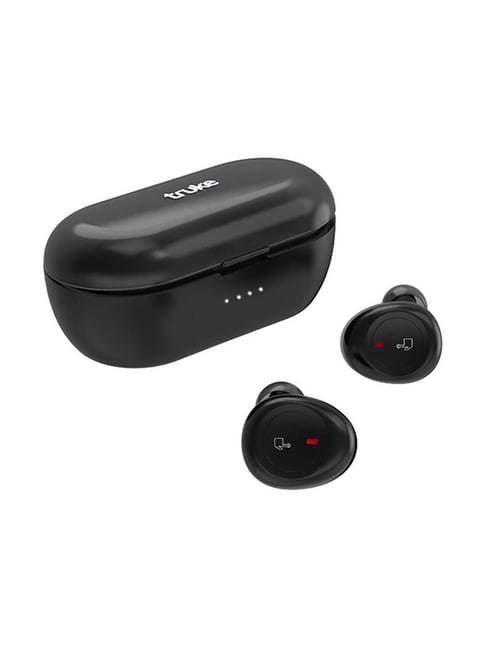 Truke Fit 1 True Wireless Bluetooth Earbuds with Microphone Black