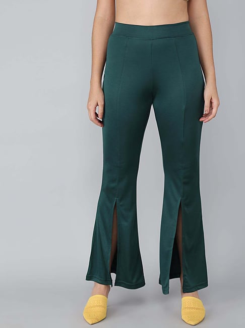 Kotty Green Flared Fit Pants-picture-11