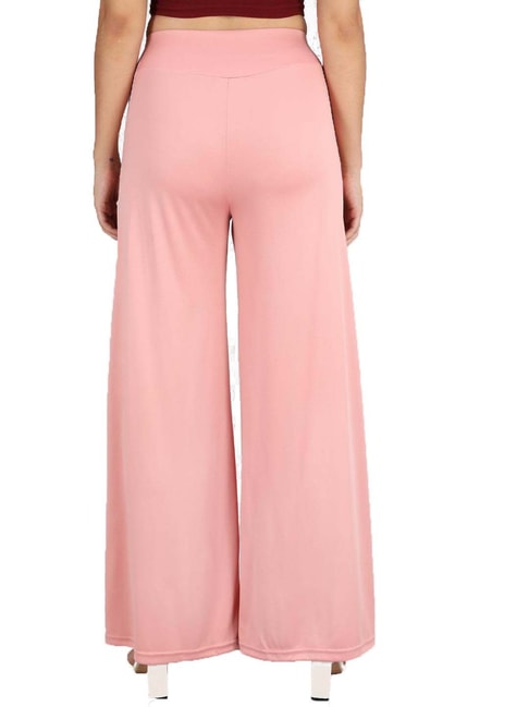 Buy Kotty Pink Flared Fit Palazzos for Women Online @ Tata CLiQ