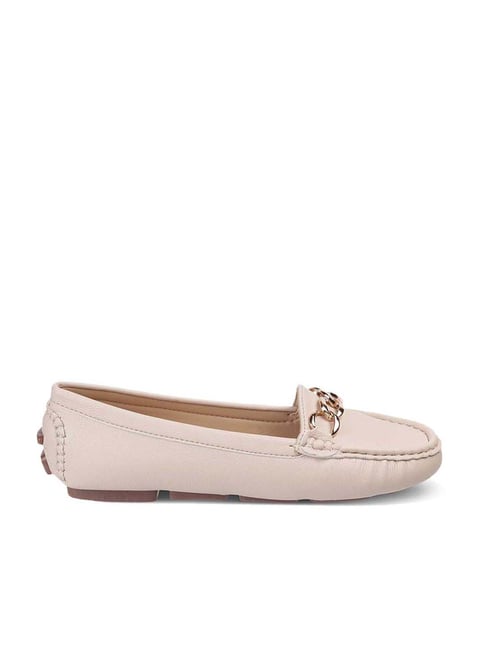 Tresmode Women's Beige Casual Loafers