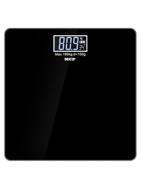 MCP Digital LCD Weighing Scale (Black)