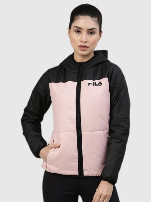 Fila Padded Jacket - Buchen Cropped - Black » ASAP Shipping