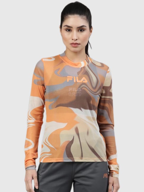 Buy Fila Multicolor Printed Capris for Women Online @ Tata CLiQ