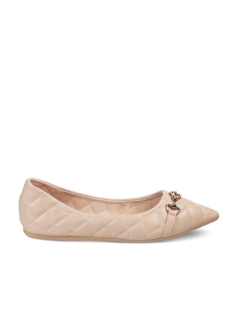 Tresmode Women's Beige Flats Ballets