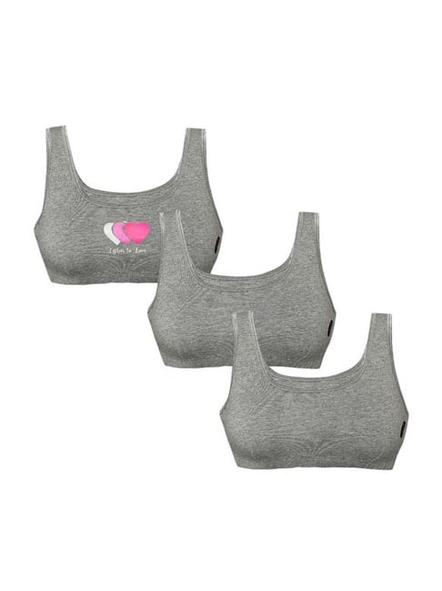Buy Tiny Bugs Kids Multicolor Printed Sports Bras - Pack of 3 for Girls  Clothing Online @ Tata CLiQ