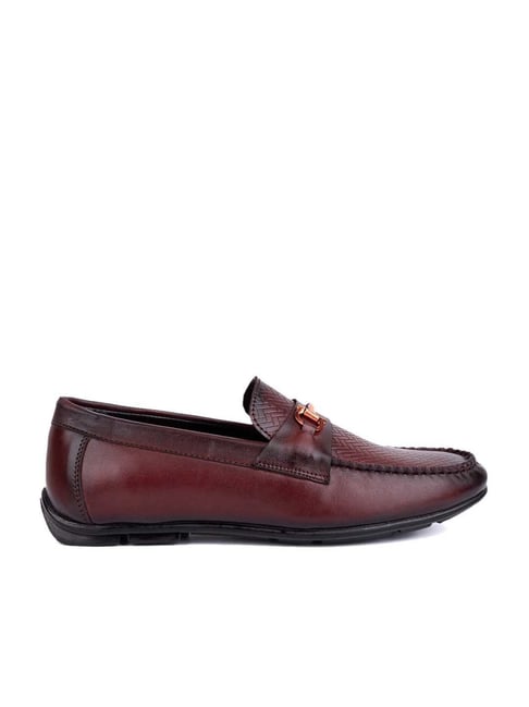 La Botte Men's Burgundy Casual Loafers-picture-14