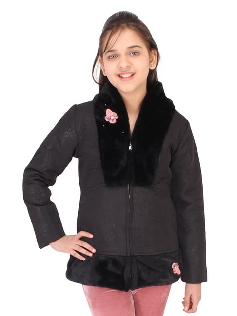 Cat & Jack Toddler Girls' Faux Fur Jacket - Cat & India | Ubuy