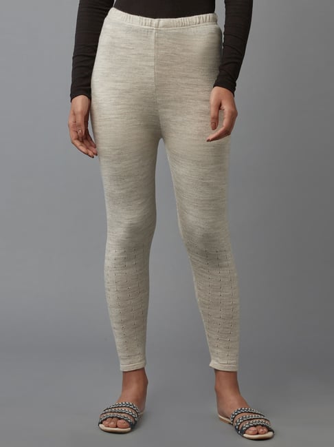 Aurelia Black Regular Fit Leggings