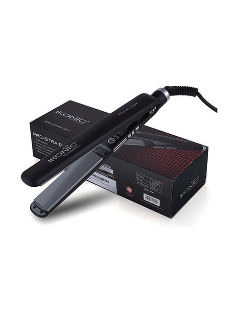 Buy IKONIC Pro-Straight Wired Hair Straightener (Black) Online At Best  Price @ Tata CLiQ