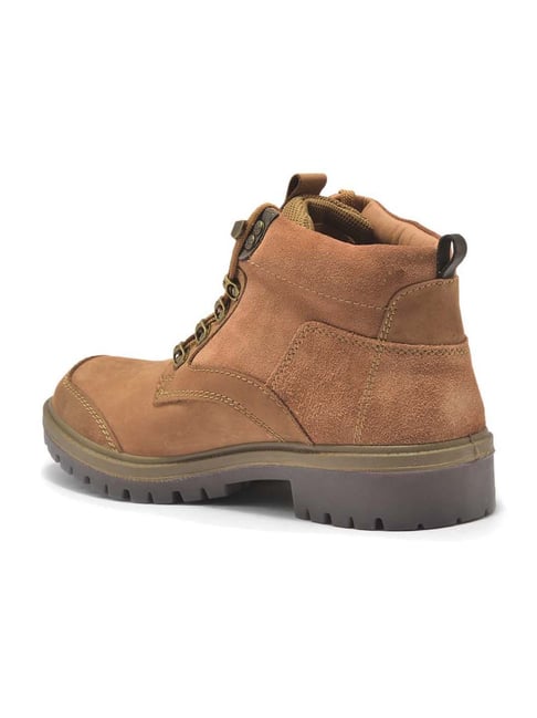 Buy Woodland Men's Cashew Brown Casual Boots for Men at Best Price