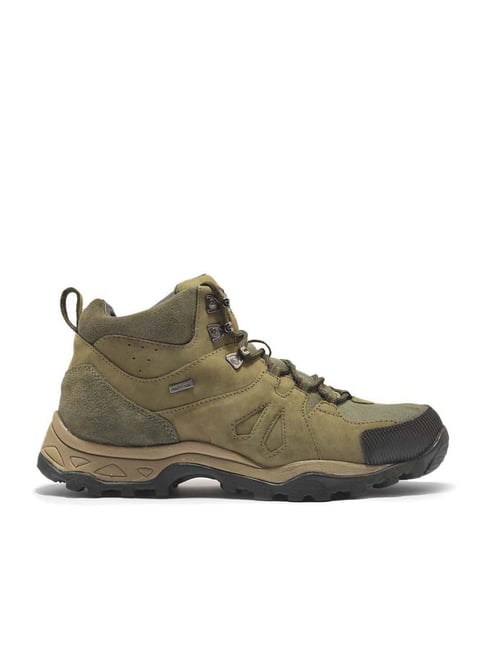 Woodland Men's Olive Green Casual Boots