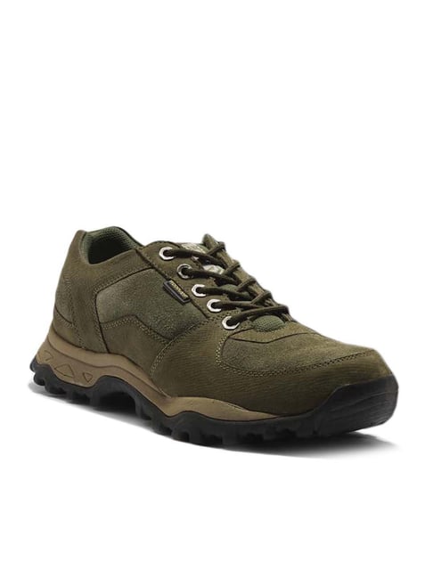 Green Shoes For Men Woodland Olive Casual Shoes Buy Woodland Men's