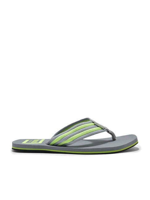 Buy Woodland Men s Grey Green Flip Flops for Men at Best Price