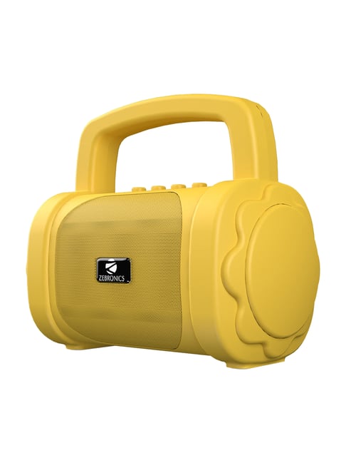 Zebronics Zeb-County 3 3W Wireless Bluetooth Speaker (Yellow)