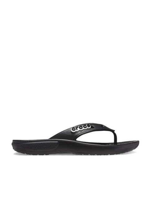 Crocs Men's Classic Black Flip Flops