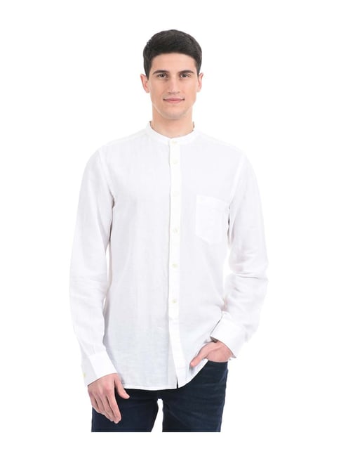 French Connection White Regular Fit Shirt