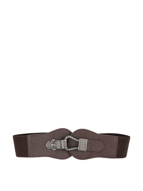 Kazo Black Wide Belt For Women