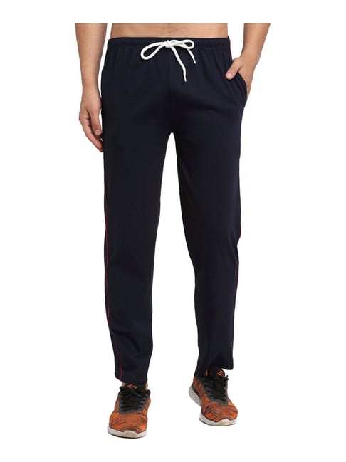 Vimal Jonney Navy Regular Fit Trackpants-picture-10