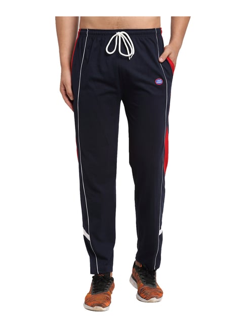 Vimal Jonney Navy Regular Fit Trackpants-picture-44