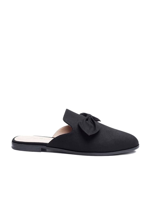 London Rag Women's Black Mule Shoes-picture-20