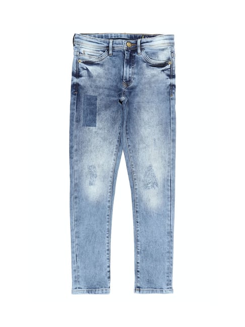 Allen Solly Junior Blue Distressed Jeans