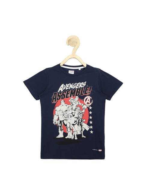 Allen Solly Junior Navy Graphic Print T-Shirt