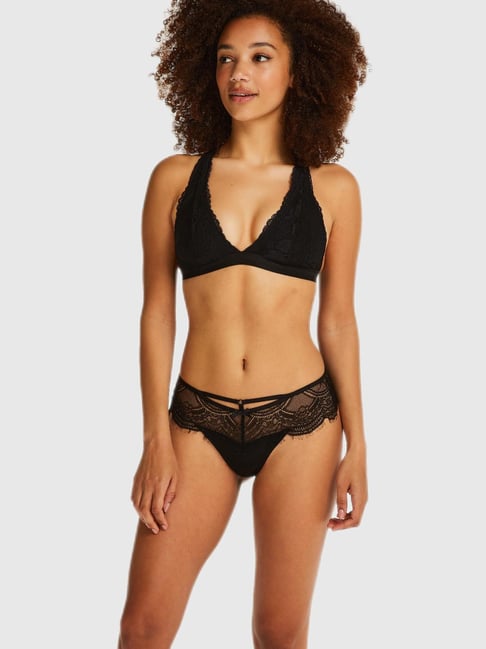 Hunkemoller Black Lace Panty