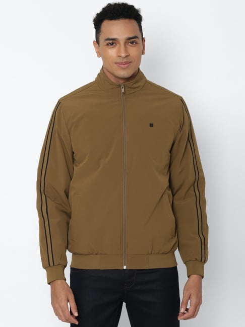 allen solly brown jacket