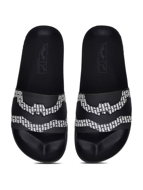 Kids best sale armani sliders