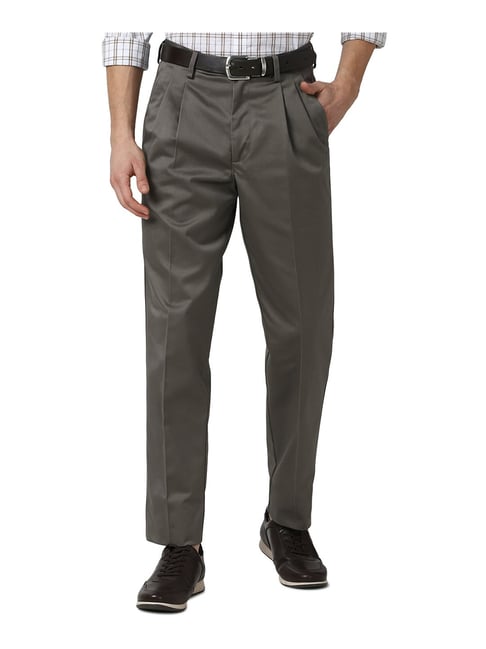 Slim-fit cotton pleated pants - Men | Mango Man USA