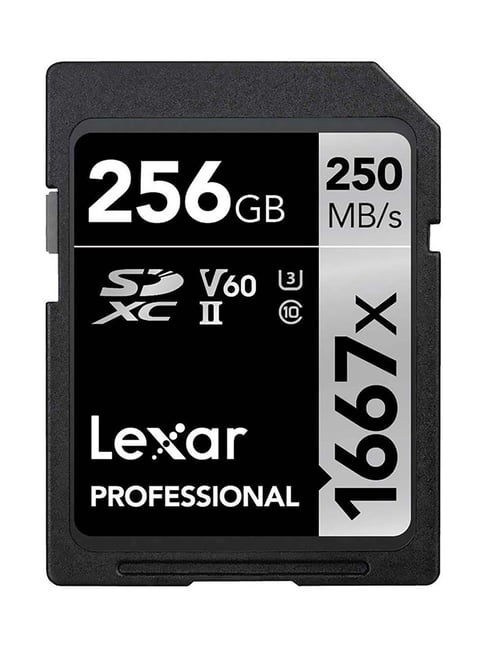 Lexar Professional 1667X LSD256CBNA1667 256GB SDXC UHS-II Memory Card