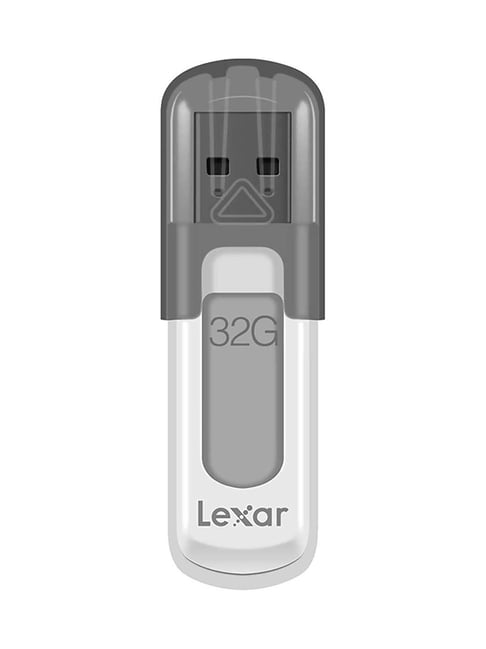 Lexar V100 32GB USB 3.0 Flash Drive (Grey)