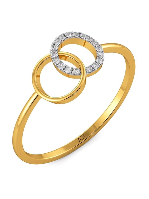 Joyalukkas 18k (750) Rose Gold and Diamond Ring for Girls : Amazon.in:  Fashion