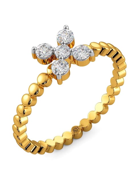 Joyalukkas Pride Diamond Collection 18k Yellow Gold Mens Ring : Amazon.in:  Jewellery
