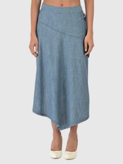 Latin Quarters Blue Skirt Price in India