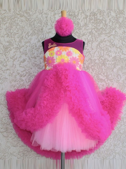 Sugar Kayne C146 Size 10 Barbie Pink Girls Pageant Dress Embellished O –  Glass Slipper Formals
