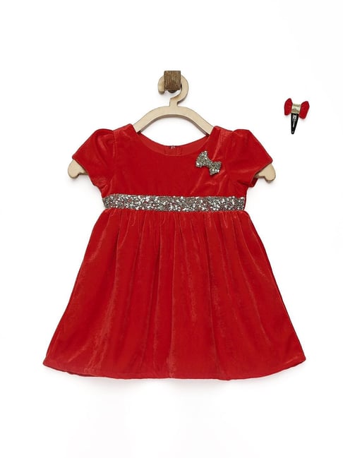 Net Girls KIDS DUSTY ROSE EMBROIDERY FROCK, Age Group: 4-6 Years at Rs 550  in Faridabad