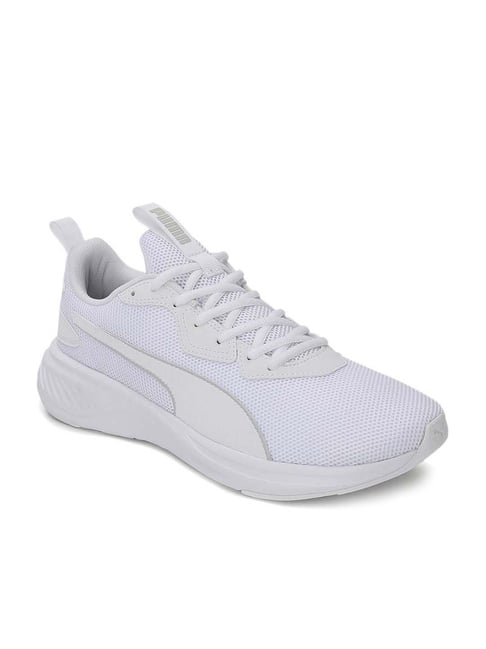 Puma Men's Incinerate White Running Shoes