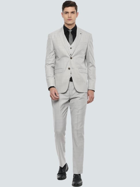 Grey color coat discount suit