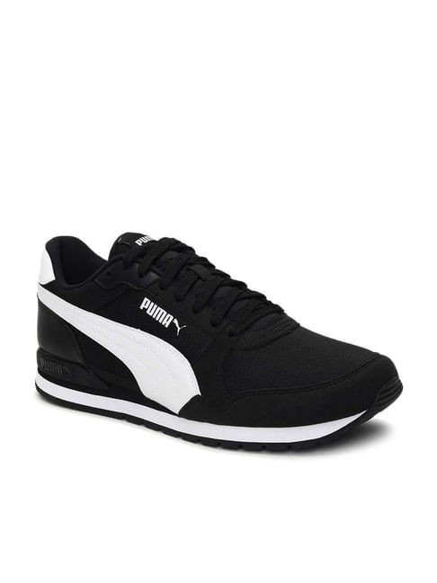 Puma Men's ST Runner v3 Mesh Black Casual Sneakers