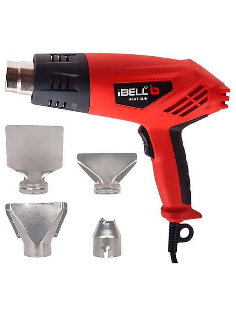 iBELL HG20-82 2000 W Plastic Heat Gun with Dual Temperature (Red/Black)-iBELL-Electronics-TATA CLIQ