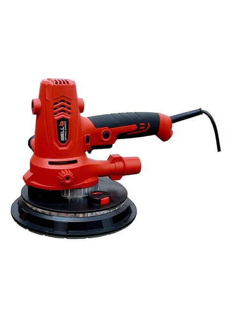 iBELL DS80-70 800 W Dry Wall Sander with Vacuum LED Light (Red/Black)-iBELL-Electronics-TATA CLIQ