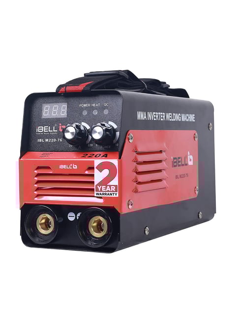 Buy iBELL 220 A Inverter ARC Welding Machine (Red/Black) Online At Best
