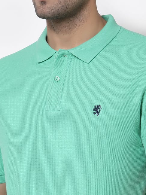 parrot green polo t shirt