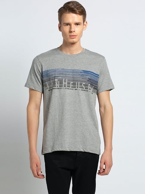 van heusen athleisure men's regular fit t shirt
