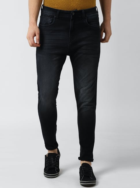 Buy Men Grey Textured Super Slim Fit Formal Trousers Online - 741458 | Peter  England
