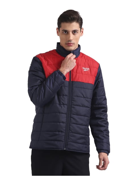 Reebok Blue & Red Full Sleeves High Neck Jacket-picture-45