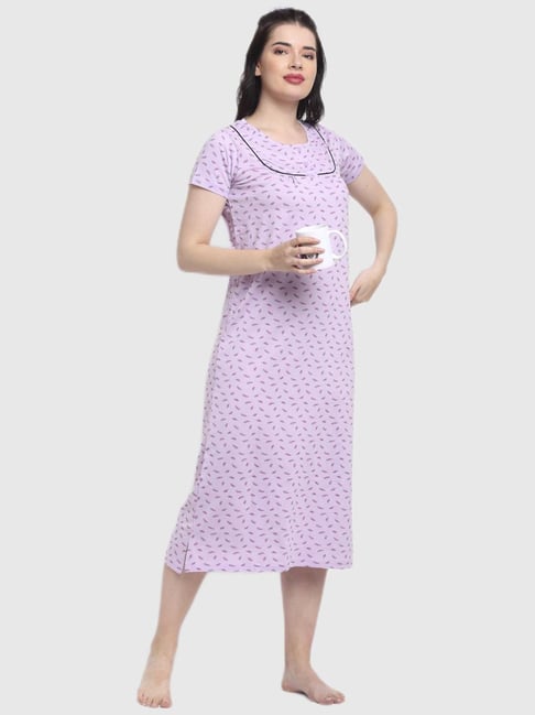 Buy Printed Cotton Night Suit Pajama Set for Ladies Online India – Stilento  | Satin night suits, Night suit, Shiny clothes