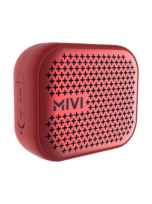 Mivi Roam 2 5W Wireless Bluetooth Speaker Red